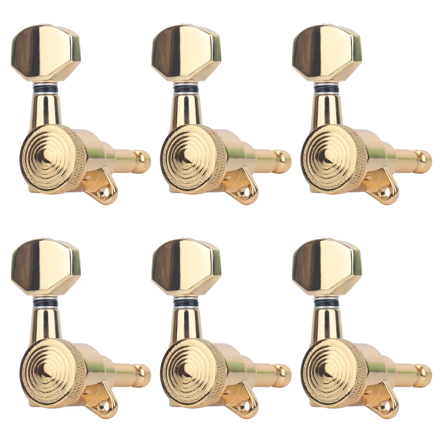 6R Guitar Locking Tuners Guitar Tuning pegs machine head Gold Professional Guitar Parts