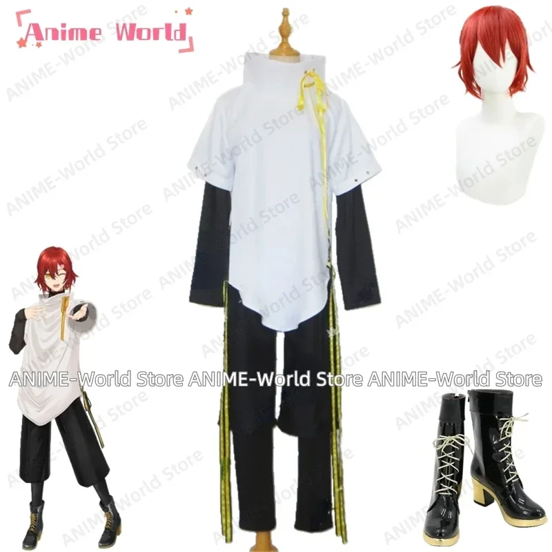 

《Custom Size》Vtuber HOLOSTARS Miyabi Cosplay Costume Wig Shoes Halloween