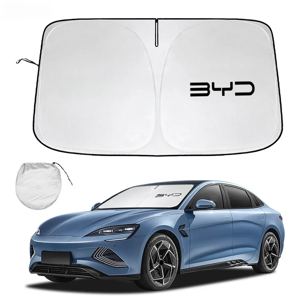 Car Windshield Sun Shades UV Protection Heat Shield For BYD Seal U Dolphin Mini Sealion 7 Song Pro ATTO 3 Yuan UP Dolphin Seal 5
