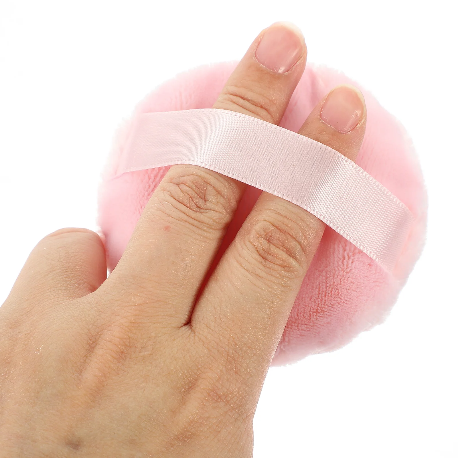 

2Pcs Powder Makeup Sponge Puff Soft Cotton Durable Reusable Sponge for Foundation Face Blush Highlighter Makeup