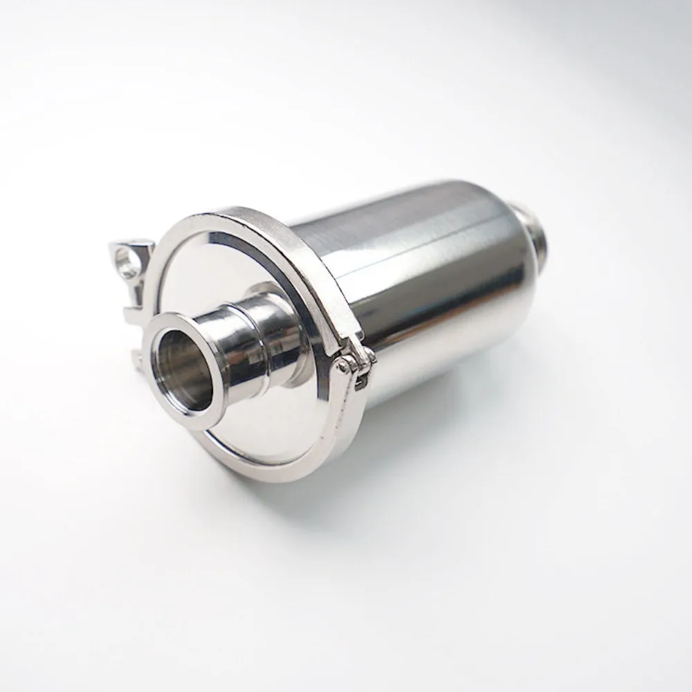 High Sealing Vacuum Pump Filter AV-KF25 KF40 Stainless Steel Dust Oil Mist Fume Exhaust Air Intake Filter