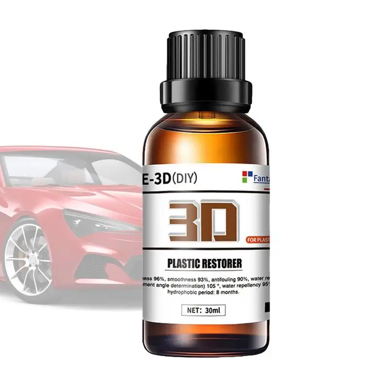 

Trim Restorer Automotive 30ml User Friendly Trim Restorer Car Interior Restorer User Friendly Trim Restorer Protective Car