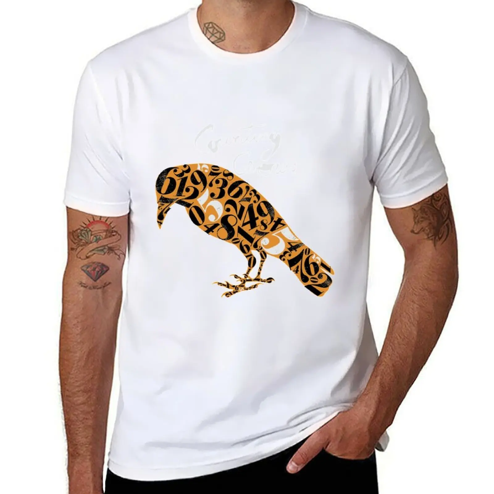 porah-Counting-Crows-meneng T-Shirt man graphic t shirt t shirts for man graphic vintage T-Shirt