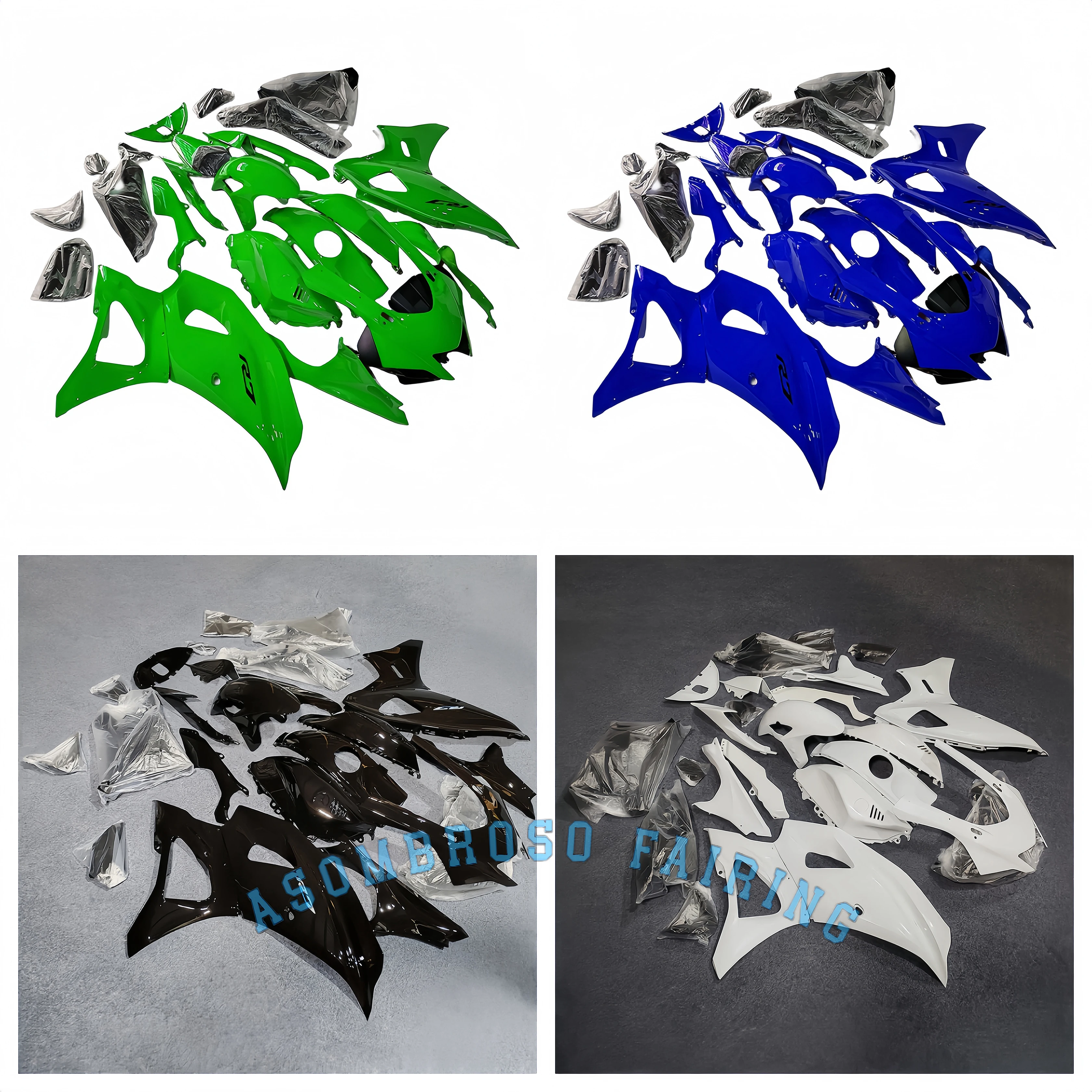 

Motorcycle Fairing Kit for YAMAHA R7 2021 2022 2023 2024 Injection 19-23 YZF-R7 ABS Sportbike Aftermarket Free Custom