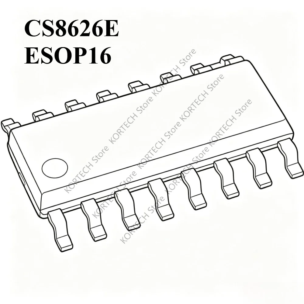 10PCS 20pcs 50PCS/LOT Original CS8626E ESOP16 Audio power IC Chip