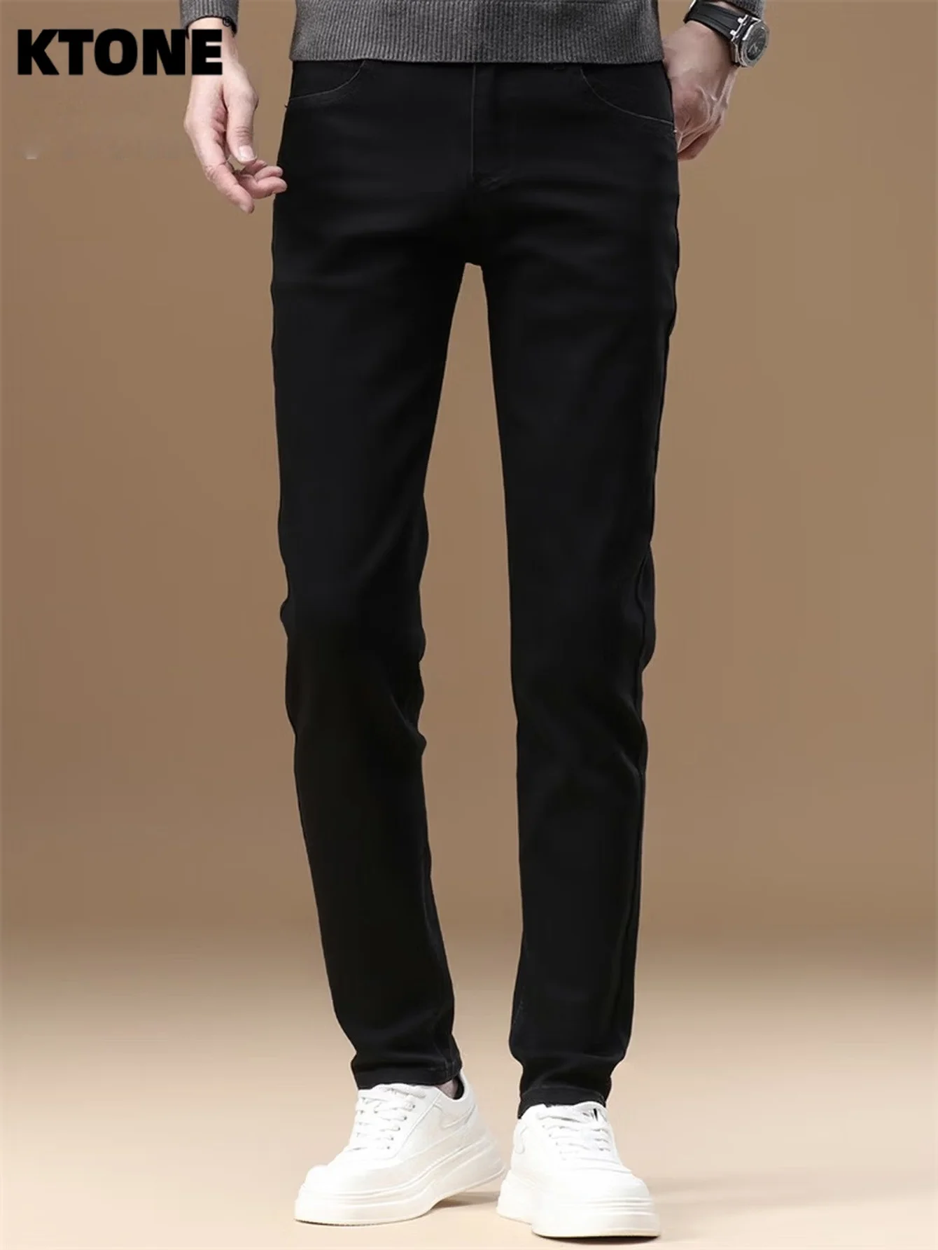 

Man Pants Black Slim Denim Jeans Drip Original Y2k Jeans Pant No accessories or belts included