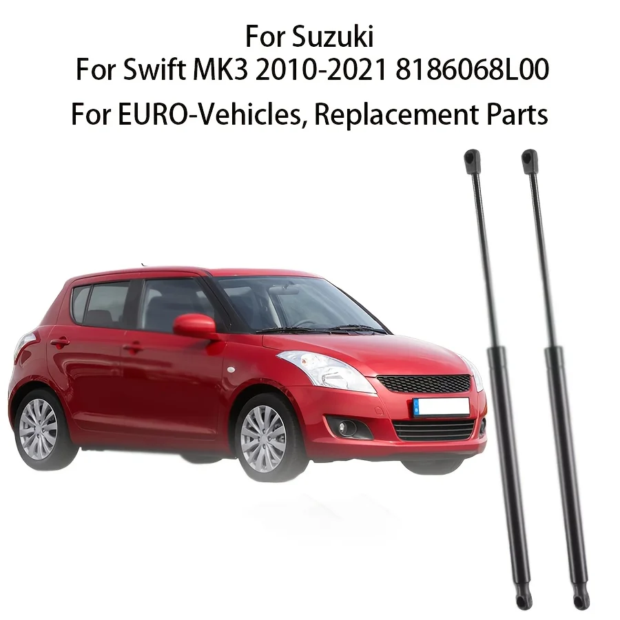 2pcs Rear Boot Tailgate Gas Struts For Suzuki Swift MK3 2010-2021 8186068L00 Lift Supports