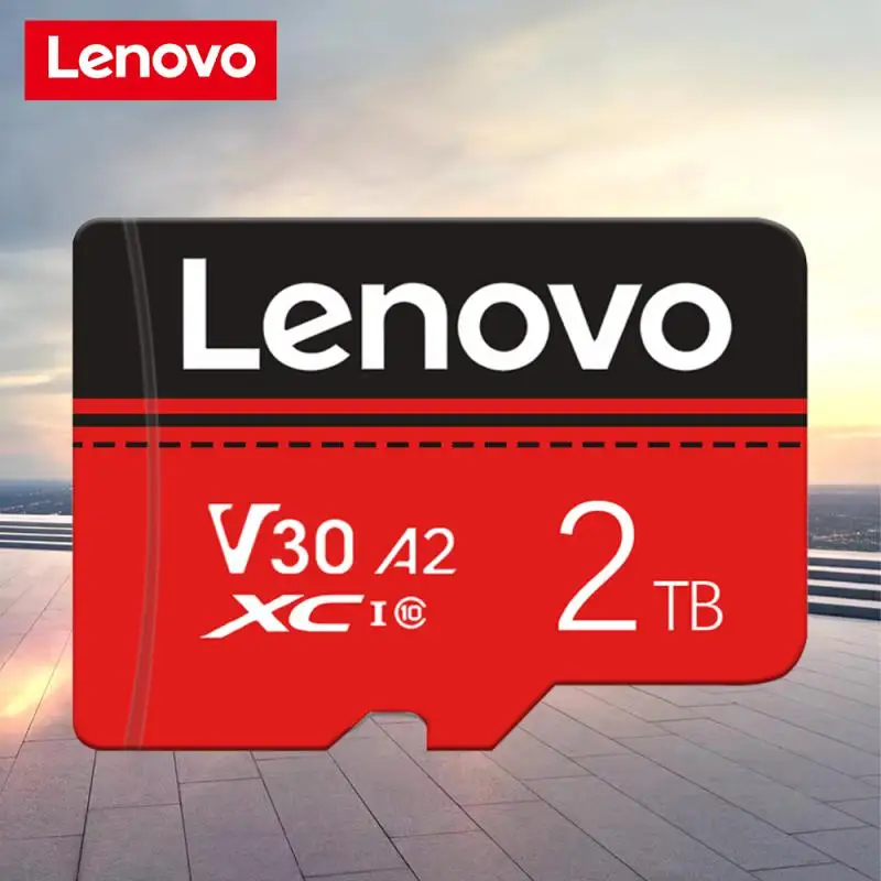 NEW Lenovo Class10 High Speed 2TB Micro TF SD Card 1TB SD Cards High Capacity Memory Card 128GB For Camera Dashcam Drone