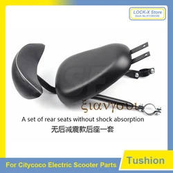 Modified Parts Rear Seat With Backrest Cushion   Screw For Citycoco Accessories parts