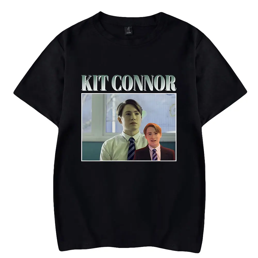 ערכה קונטור חולצה שרוול קצר צווארון צווארון חולצת צווארון גברים/נשים harajuku cosplay שרוול קצר t חולצה יוניסקס t חולצה בגדי y2k