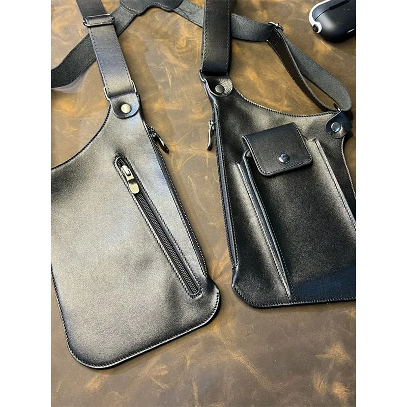 Bolso Bandolera Retro Steampunk Medieval para Halloween, Cosplay, Cartera de Cuero y Bolsa para Teléfono Móvil, Accesorios para Fiestas