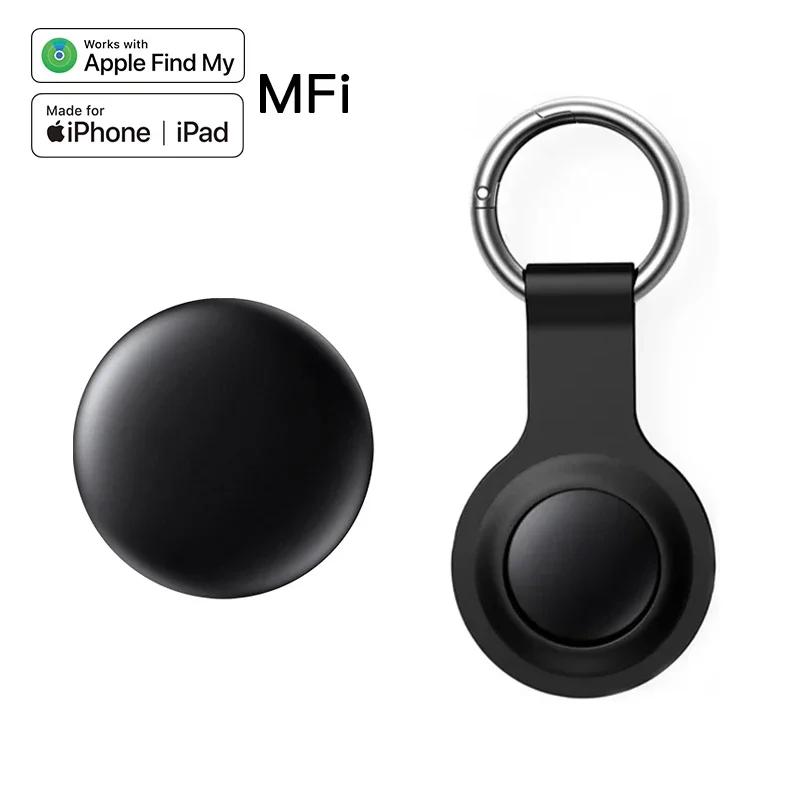 Smart Bluetooth GPS Locator Replacement Tag Mini Anti Lost Detector Support IOS Find My Portable Tracking Device For Bag Baggage