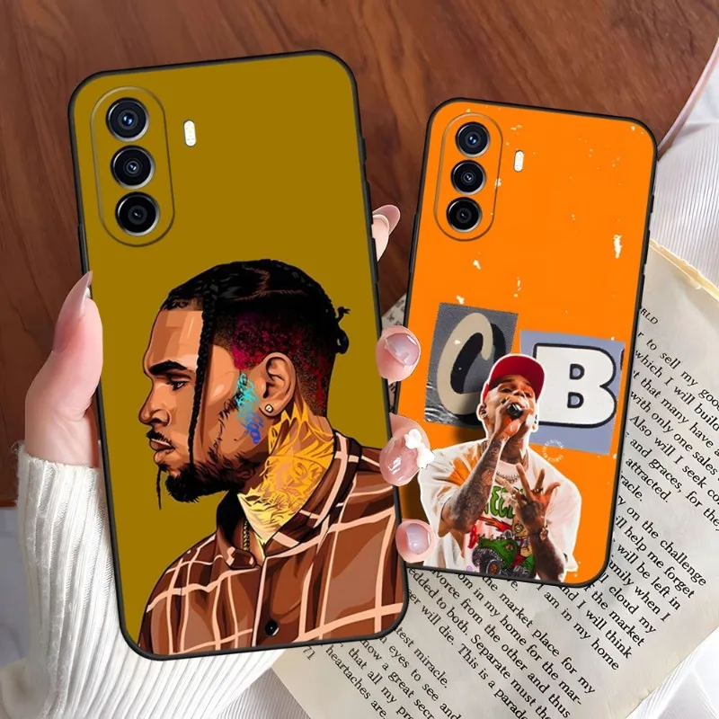 Chris Brown Breezy Phone Case For Huawei P30 P50 P40 P10 P20 Pro Plus Lite Psmart Z Y 6 5 7 9 Prime Design Back Cover