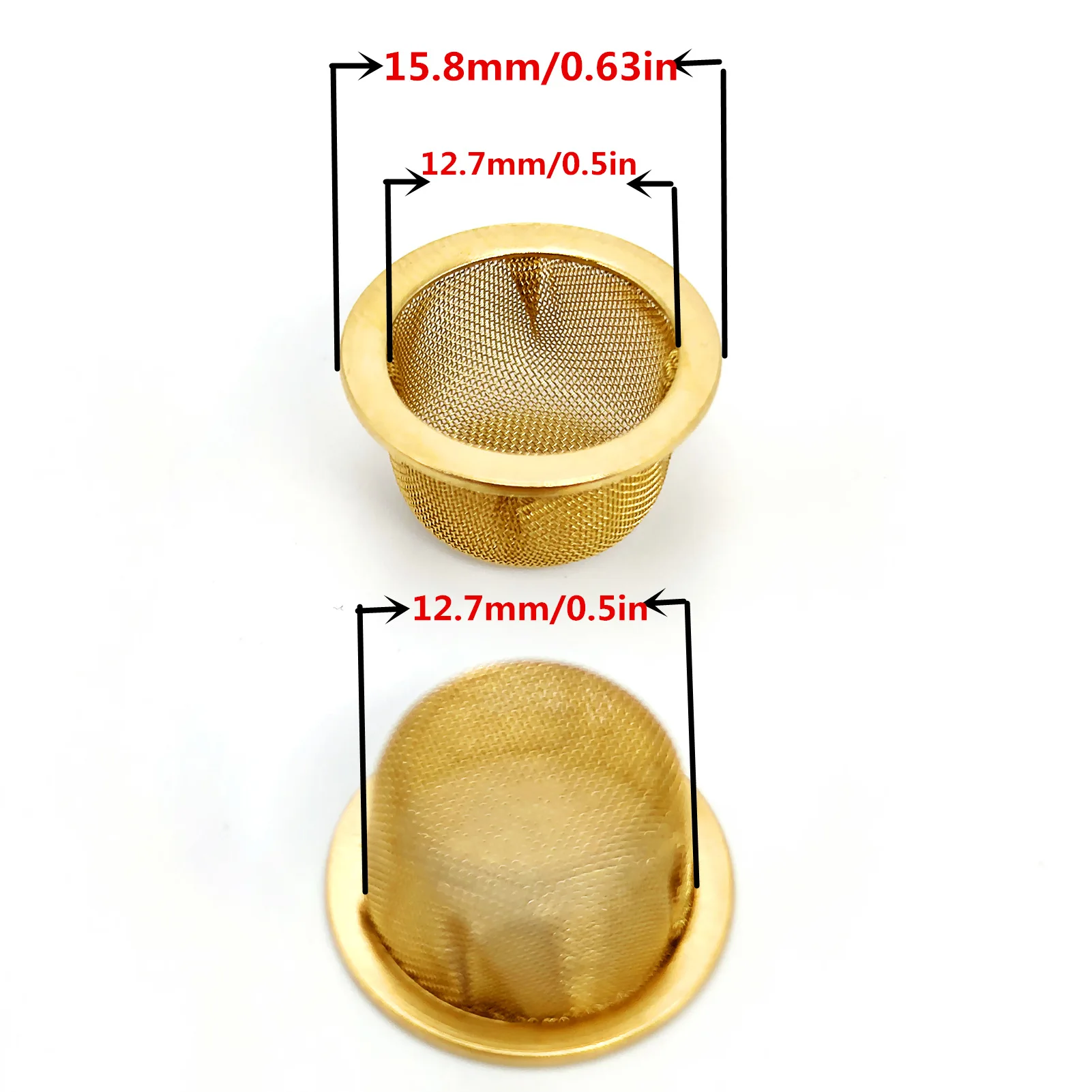 16mm 10 Stück/Beutel Konische Shisha-Wasserpfeifen-Tabakfilter, Dicke Verbrennungsunterstützende Geräte, Raucherzubehör – Detail 2
