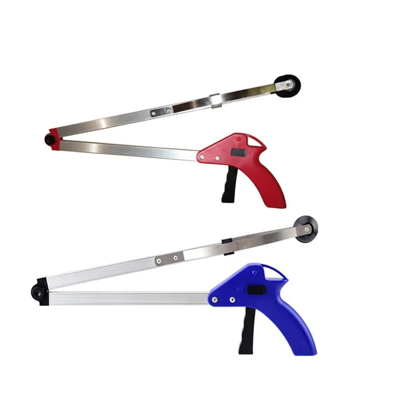 Dobrável Garbage Pick Up Tool Extensão do braço extra longo, fácil alcance Grabber, Lixo e Lixo Clip, Drop Shipping