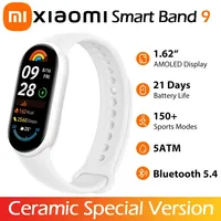 Xiaomi Band 9 1.62''AMOLED Ultra Long Battery Life 21Days Mi Smart Bracelet 150+ Sport Modes Heart Rate Monitor