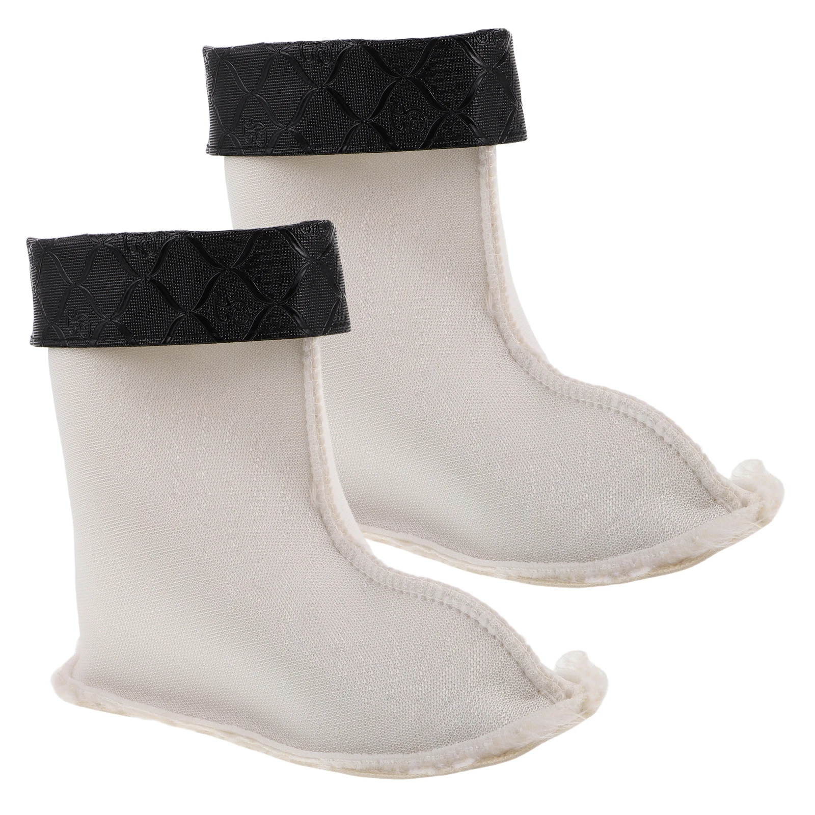

Winter Boot Liners for Men Thickened Warm Socks Detachable Lining Rainproof Cold Weather Insulated Liners for Rain Boots
