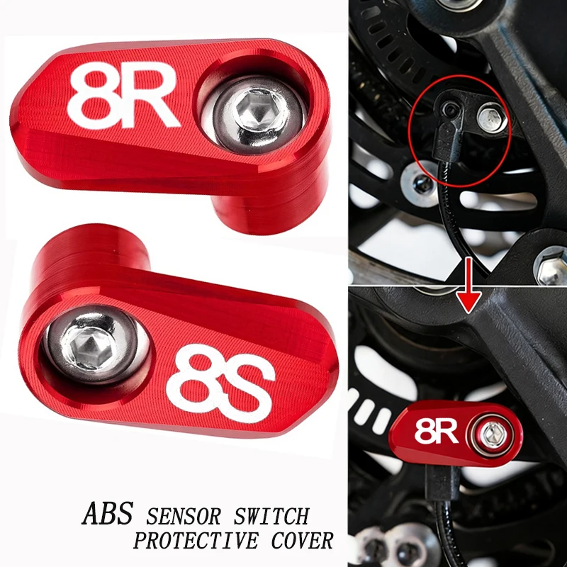 Motorcycle modification Accessories Front Rear Wheel ABS Sensor Protection Guard For SUZUKI GSX-8S GSX-8R GSX8S GSX8R GSX8 S R