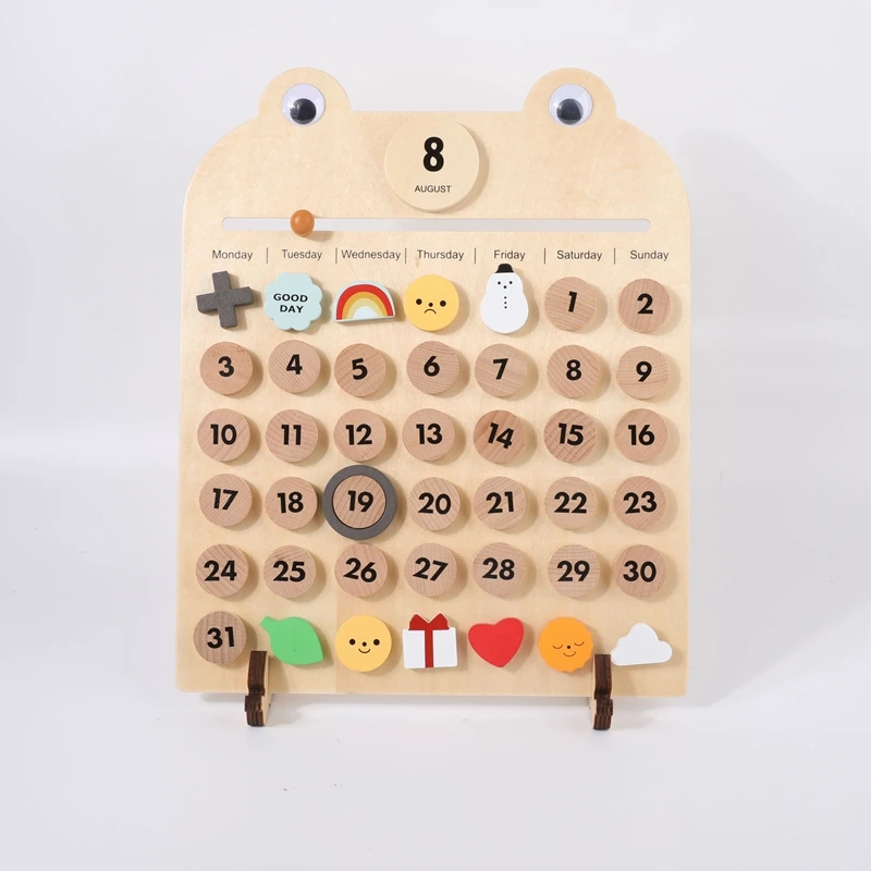 

Kids Toys Montessori Wooden Toys Math Toys 1-31 Digital Learning Board Mathematical Baby Early Educational Toys For Children