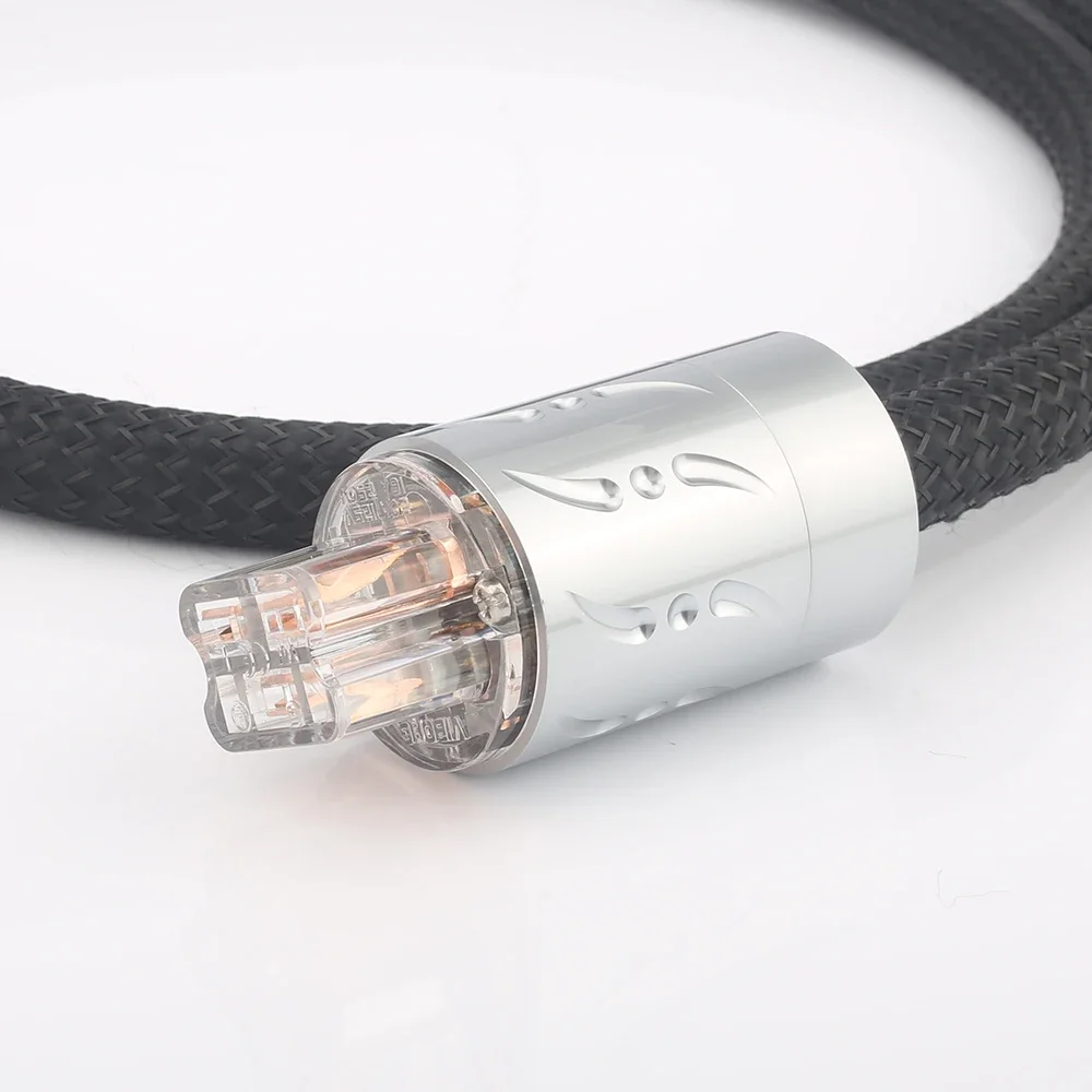 

Viborg чистая медь родий/золото/серебро/покрытие 20A C19 IEC штекер HIFI кабель питания DIY лучший выбор