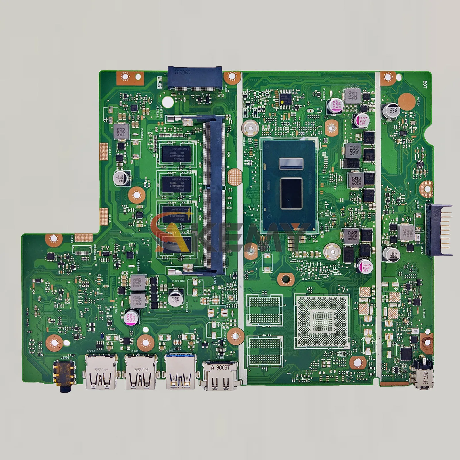 Placa-mãe para laptop X540UA, placa principal para ASUS P540U X540UBR A540U X540UV R540U X500U X540U F540U X540UAR X540UB com CPU I3 I5 I7