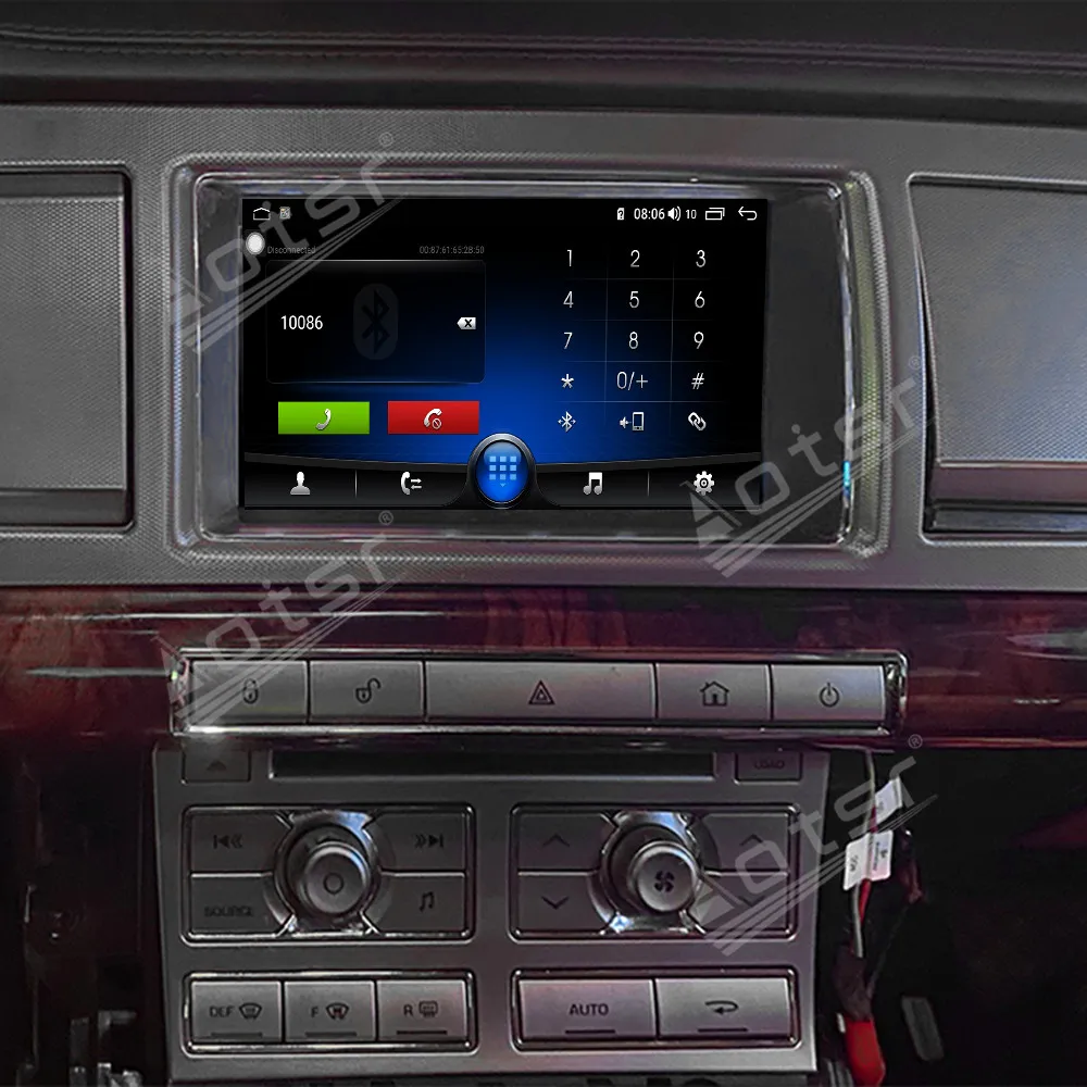 Touch Screen Android 14 Auto Multimedia Car Radio For Jaguar XF 2012-2015 Car GPS Navigation Audio Stereo Head Unit Carplay - view 4