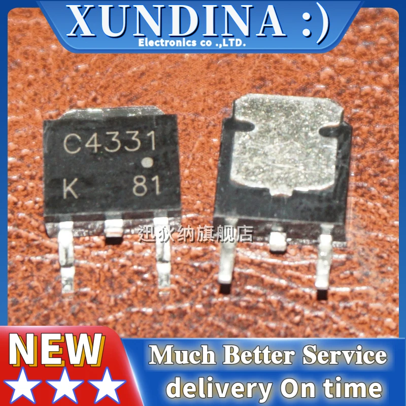 10PCS/LOT 2SC4331 C4331 SOT-252 new and original IC