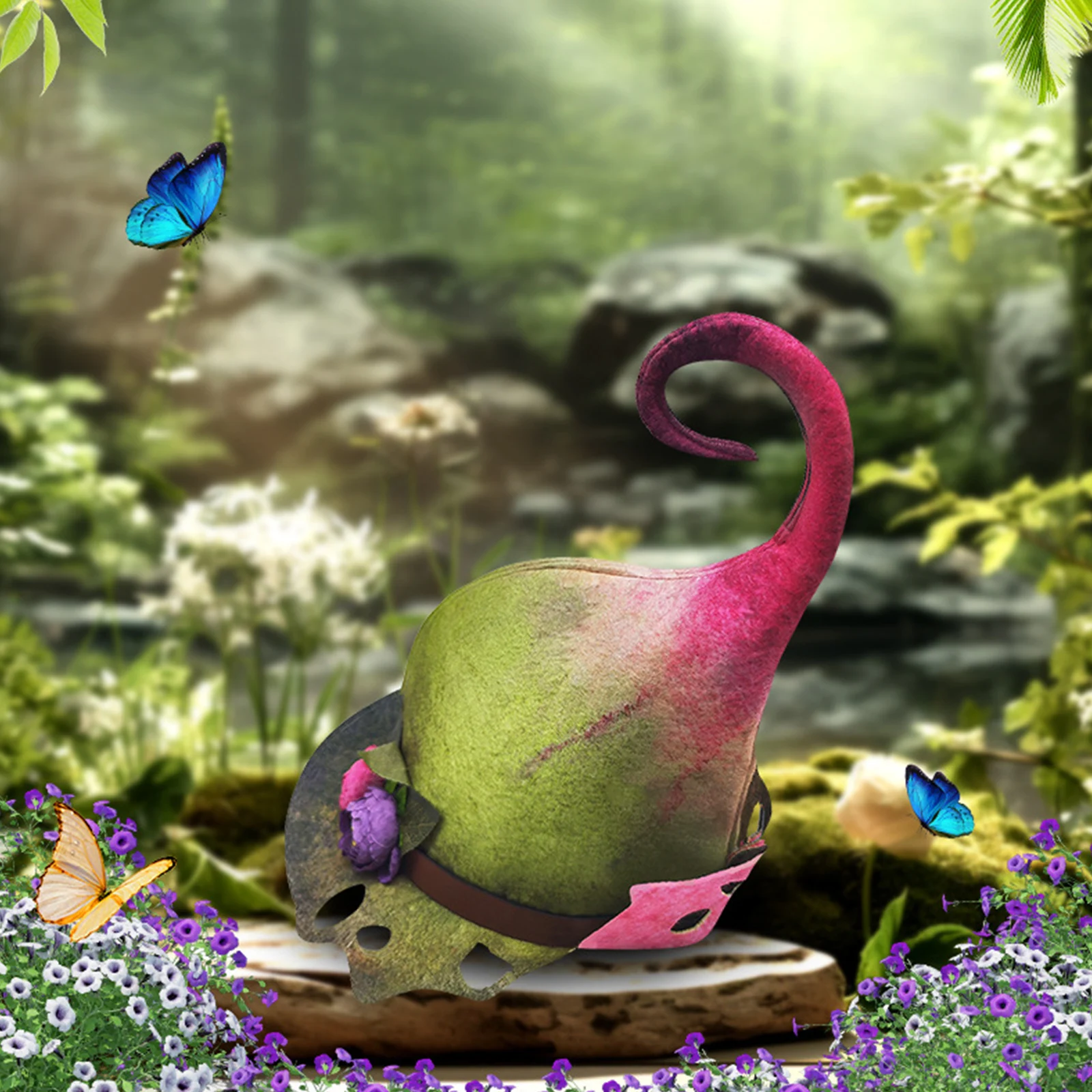 

Unusual Wizard Hat Odd Style Halloween Cosplay Dress Up Accessories Wizard Carnival Parties Masquerade Party Dress Up Props Hat