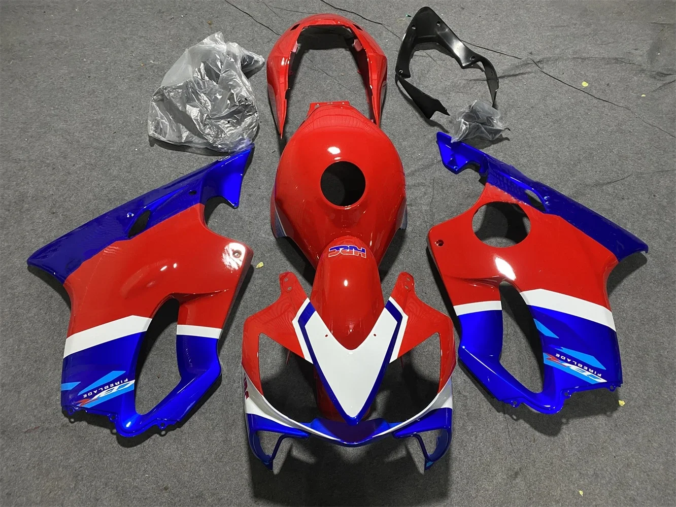 

a/Motorcycle Bodywork Set for CBR600F4i CBR600 F4i 2004 2005 2006 2007 Injection ABS Full Fairings Kit Mold Accessories