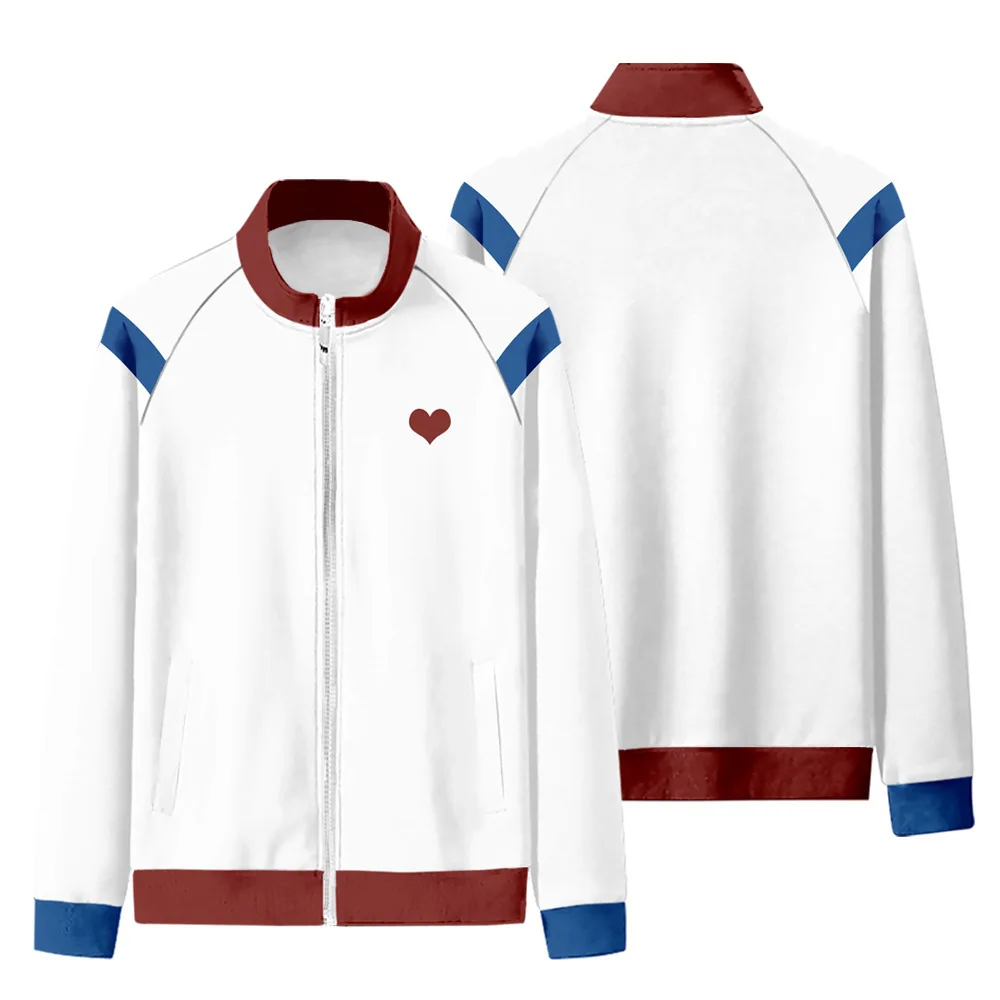 Todos nós estão mortos cosplay traje pulôver moletom casual streetwear casaco jaqueta uniforme escolar halloween adulto das mulheres dos homens