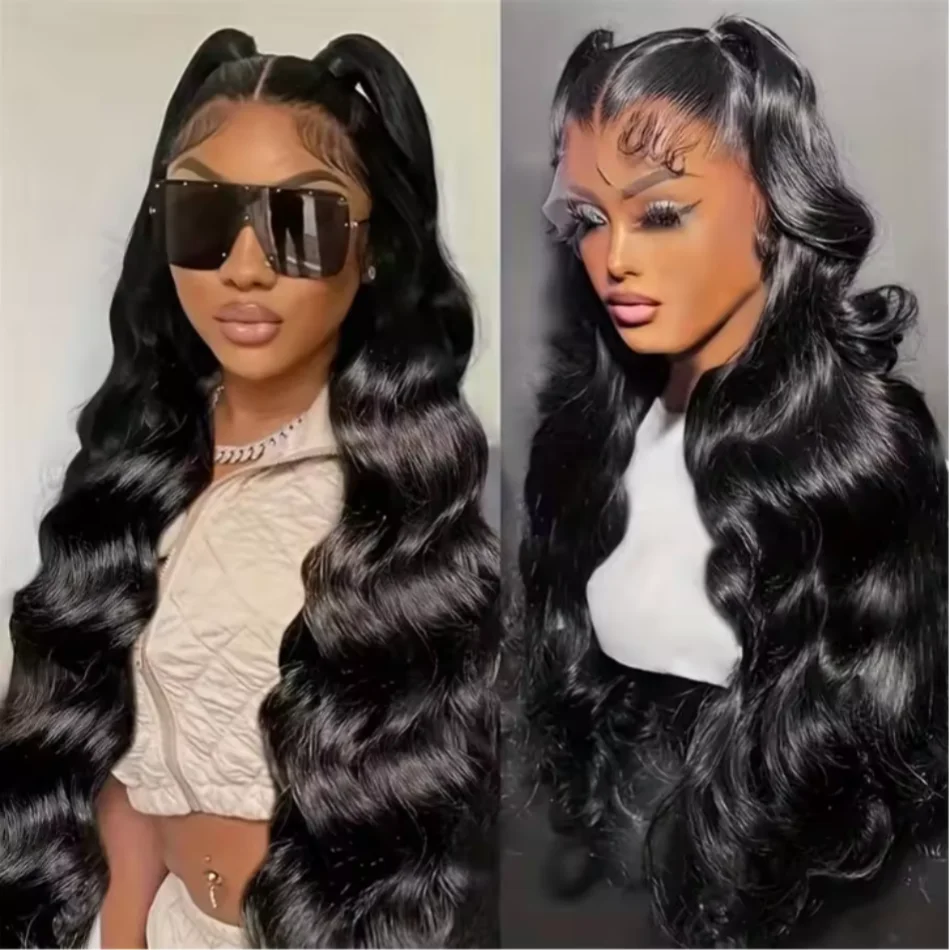 Peluca Frontal de encaje 13x4, pelucas de cabello humano con encaje Frontal Natural 13x6 para mujeres, peluca con malla Frontal ondulada de 16-36 pulgadas, peluca de cabello brasileño