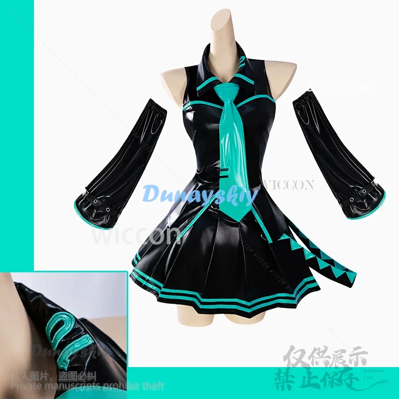 CosplayAnime Game Project Sekai Cosplay Mikuu Jirai Kei Uniform Lolita Y2K Green Wigs For Halloween Christmas Girls Woman Custom
