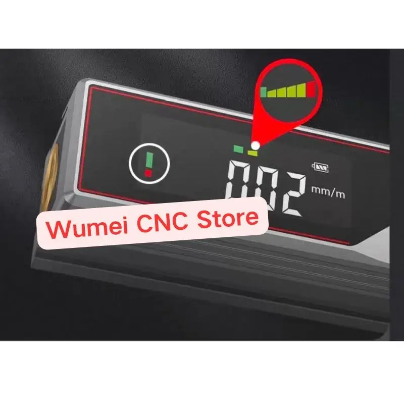 New High-Precision 0.01mm/m Resolution ±0.02mm/m Accuracy ±0.5mm/m Measuring Range buit-in bluetooth Digital Level
