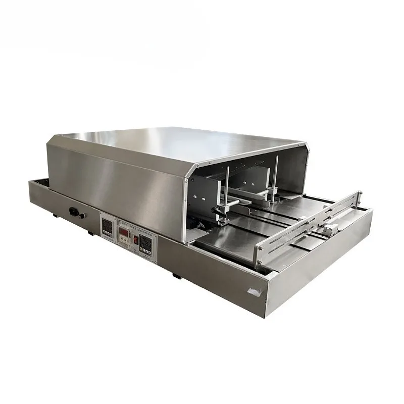three-dimensional packaging machine, cosmetic box folding film ironing machine, hot stamping four-sided folding machine