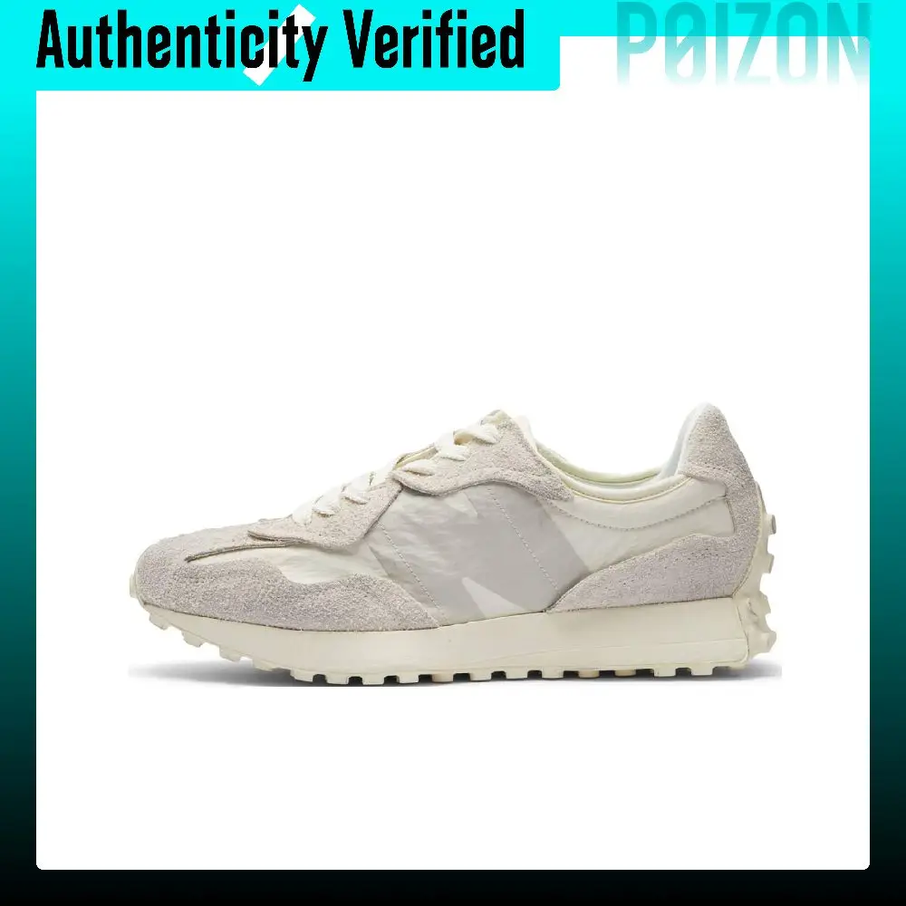 New Balance NB 327 Fabric Breathable Low top Casual City Commuting Running Shoes Unisex Ecru U327WCC