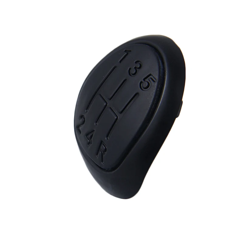 For SAAB 93 9-3 SS 2003-2012  5/6 Speed Gear Shift Knob Badge Head Emblem Cap Shifter Stick Top Cover Black Silver Car Styling