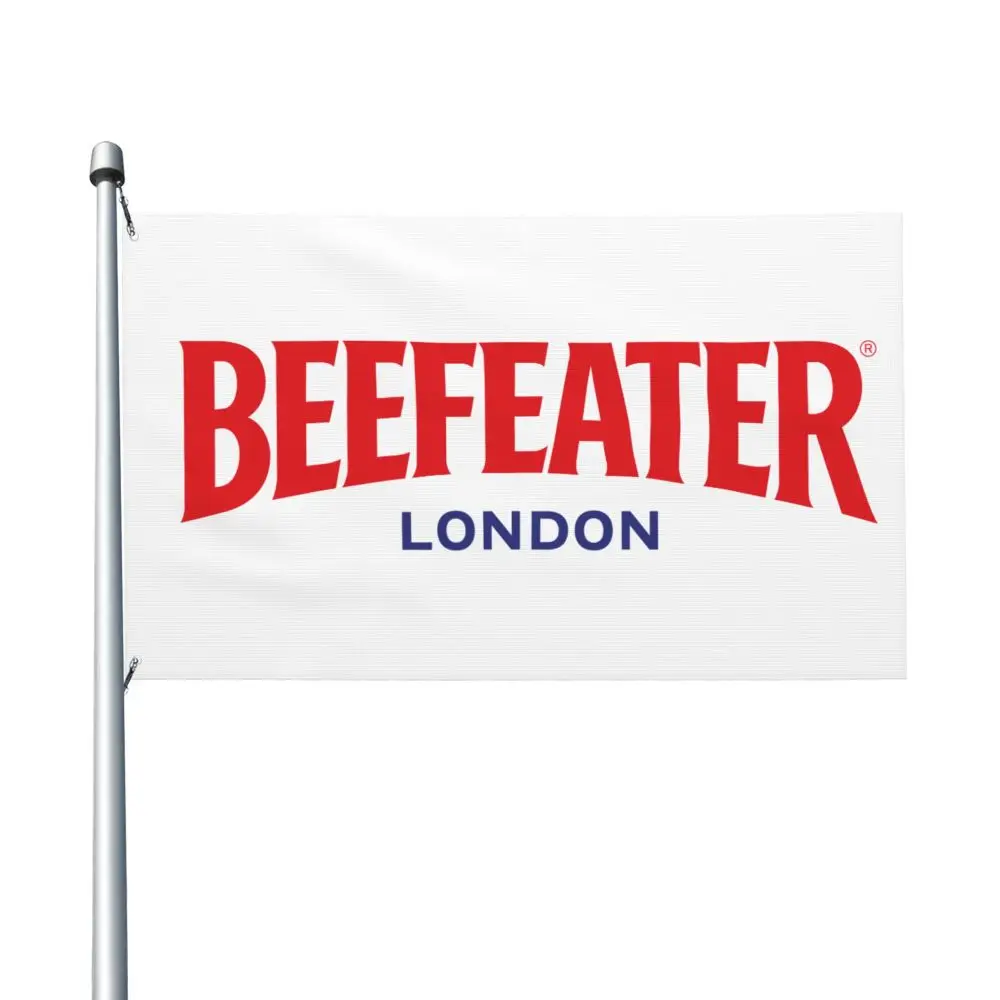 NUEVA Beefeater Banner de doble cara Bandera de brisa Bandera de jardín Bandera decorativa Banner de fiesta (90x150 cm) A600130746