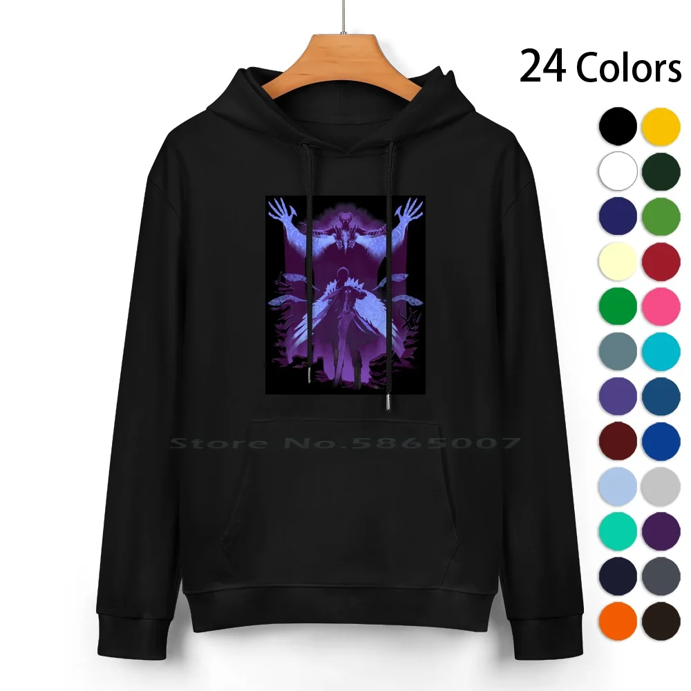 Violet Hunter Pure Cotton Hoodie Sweater 24 Colors Gaming Video Games Gamer Comic Pop Nerd Geek Retro Pc Dmc5 Dante Vergil