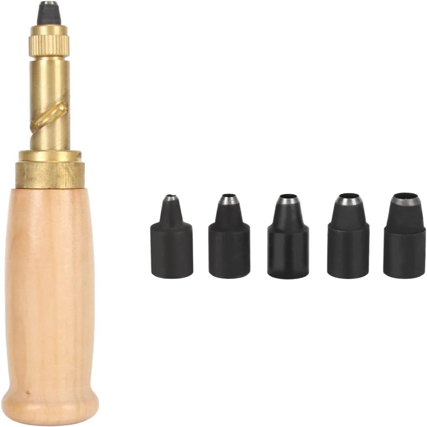 

urdy Leather Craftsmanship - Essential Leatherworking Tool for Professional and DIY Leather Projects - High-Quality Leather Hole