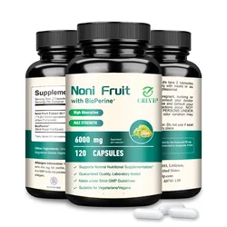 Noni Fruit - Supports Immunity, Skin Health, Energy, Endurance, Non-GMO