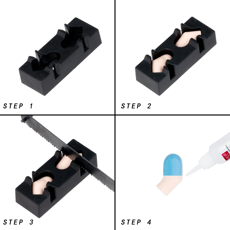 더블 샷 몰딩 다리 핸드 커팅 도구, DIY 브릭 미니 액세서리, 액션 피규어 MOC 모델 빌딩 블록, 어린이 장난감, XW901