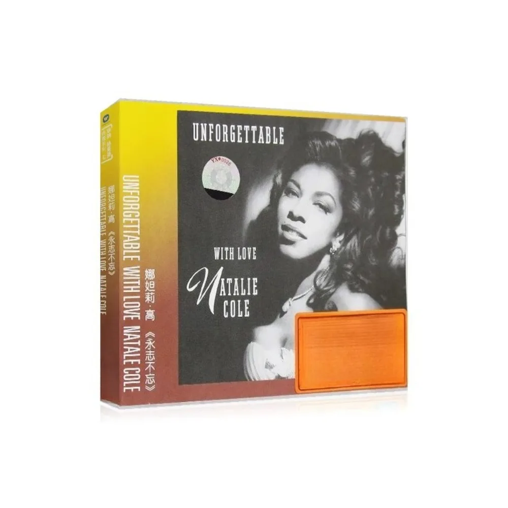 Natalie Cole CD de álbum inolvidable - Car Audio Compatible Classic Western Pop Tracks