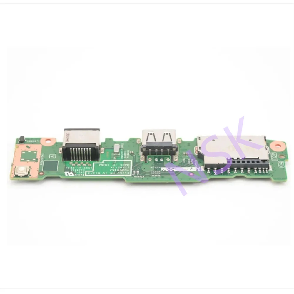 Original  VG1V1 0VG1V1 For Dell Inspiron 5480 15 5580 Power Button USB Card Reader  Bucky-N5 17A83-1 100% Test Ok