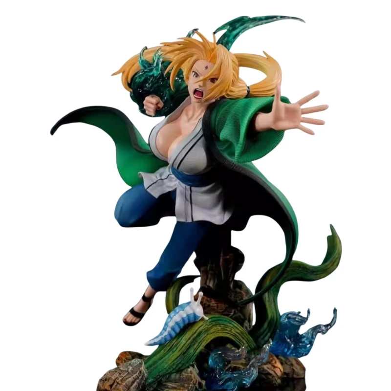 Wood Leaf Studio Resin Gk Naruto A Hundred Seal Tsunade Anime Action Figure Collectible Model Garage Kit Statue Toys Gift