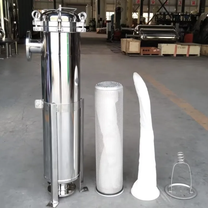 High Quality Stainless Steel Bag Cartridge Filter Machine Precision Filter