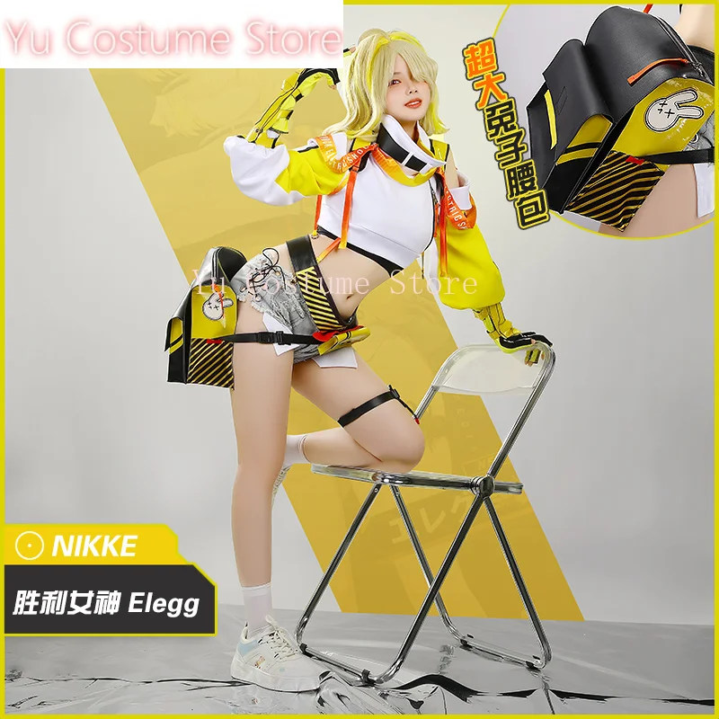 Yu Costume Goddess Of Victory: Nikke Elegg Cosplay Costume Cos Game Anime Party Uniform Hallowen Play Role Clothes Clothing