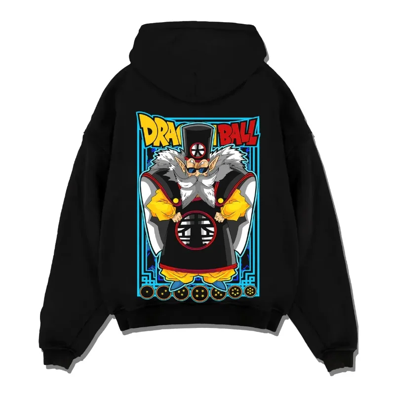لعبة دراغون بول الرجال هوديس الخريف الشتاء انمي ياباني الدكتور جيرو الرسومات البلوز Y2K الشارع الشهير 100% القطن الذكور الملابس