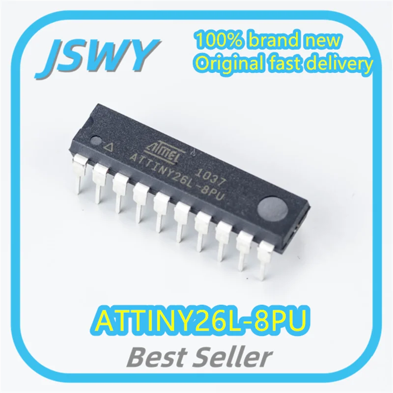 

(5/20pcs) ATTINY26L-8PU ATTINY26L DIP-20 Microcontroller OEM In Stock Bulk Quantity