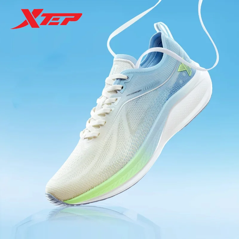 Xtep Light Wing 2.0 Running Shoes For Men 2024 Summer Lightweight Men\'s Sports Shoes Thick Sole Cushioning Sneakers 876219110049