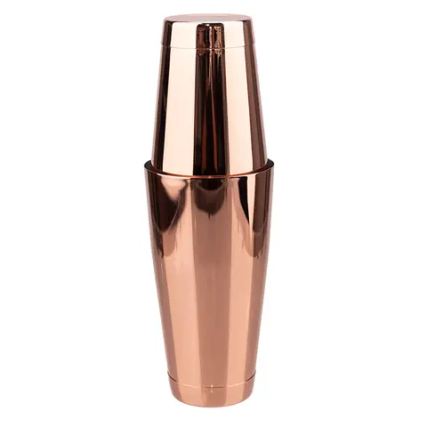 바텐더 음료 2 피스 칵테일 셰이커 바 도구, 750/550 ml 스테인리스 스틸 믹서 포함